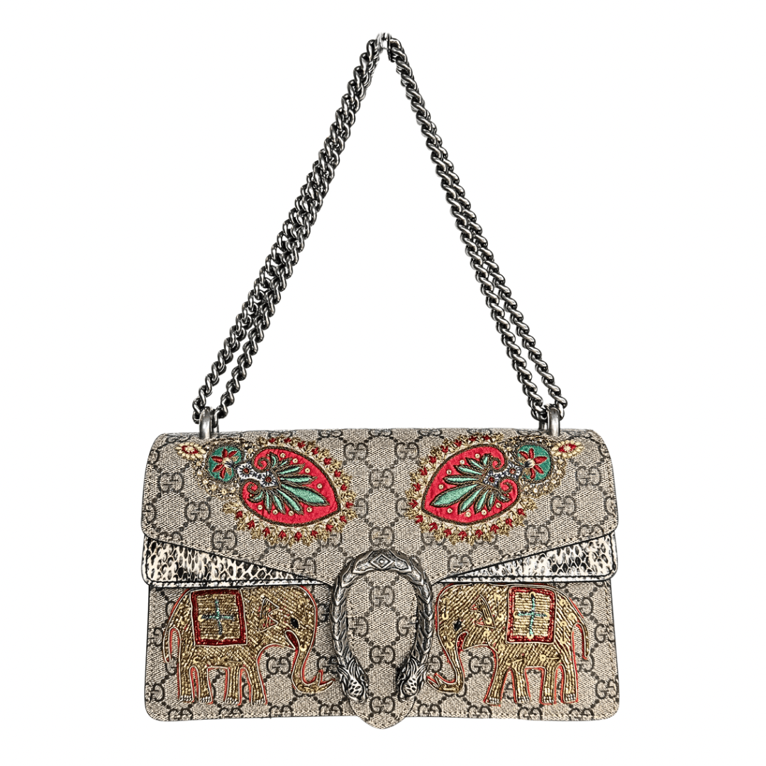 Gucci GG Supreme Elephant Dionysus Bag