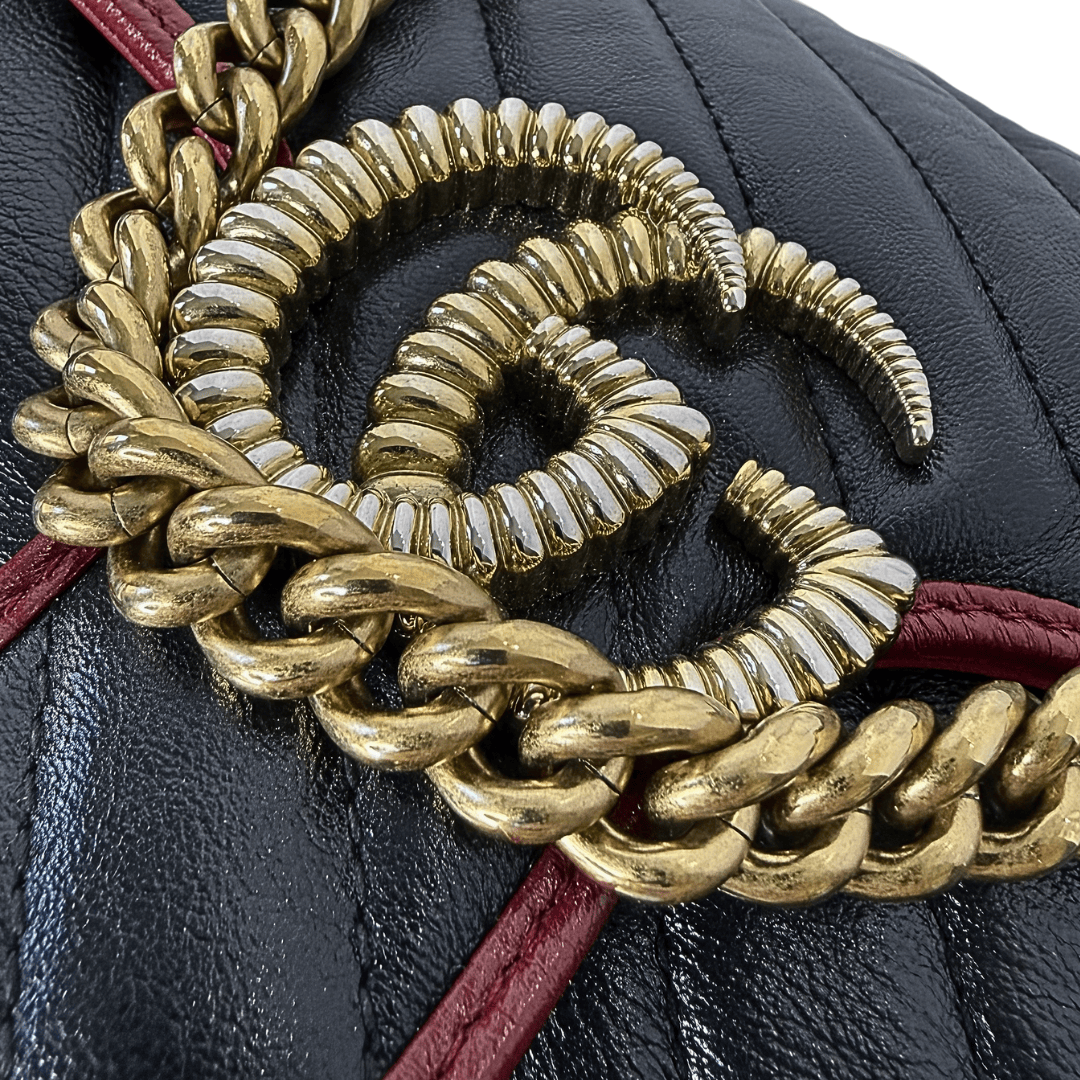 Gucci Marmont Torchon Shoulder Bag