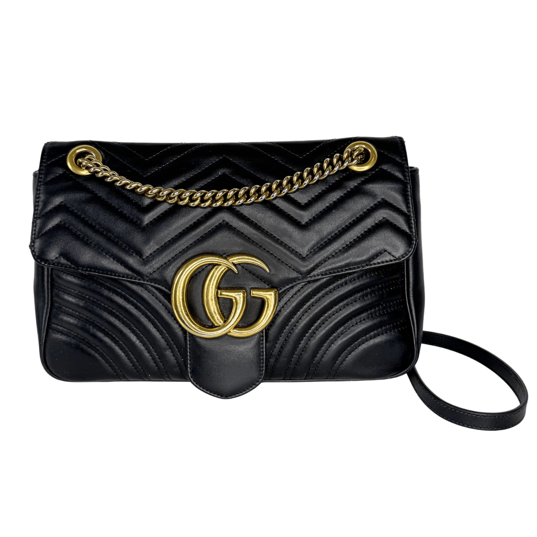 Gucci Matelasse Marmont Medium Shoulder Bag