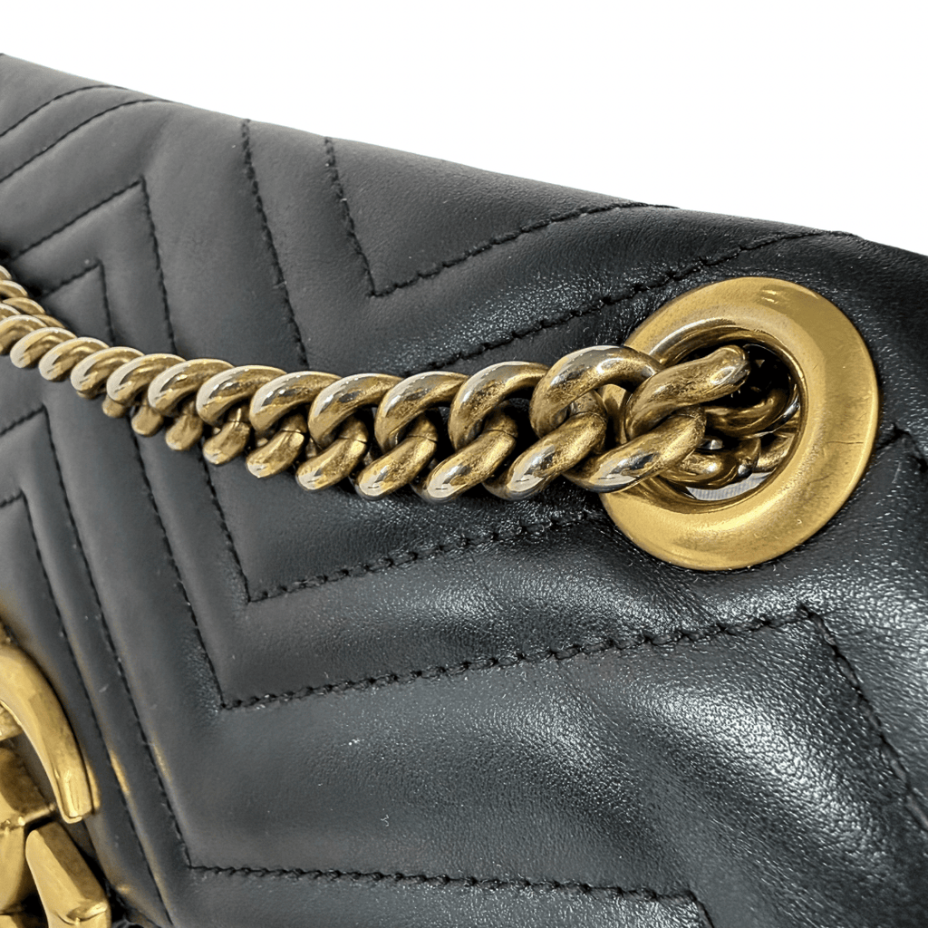 Gucci Matelasse Marmont Medium Shoulder Bag