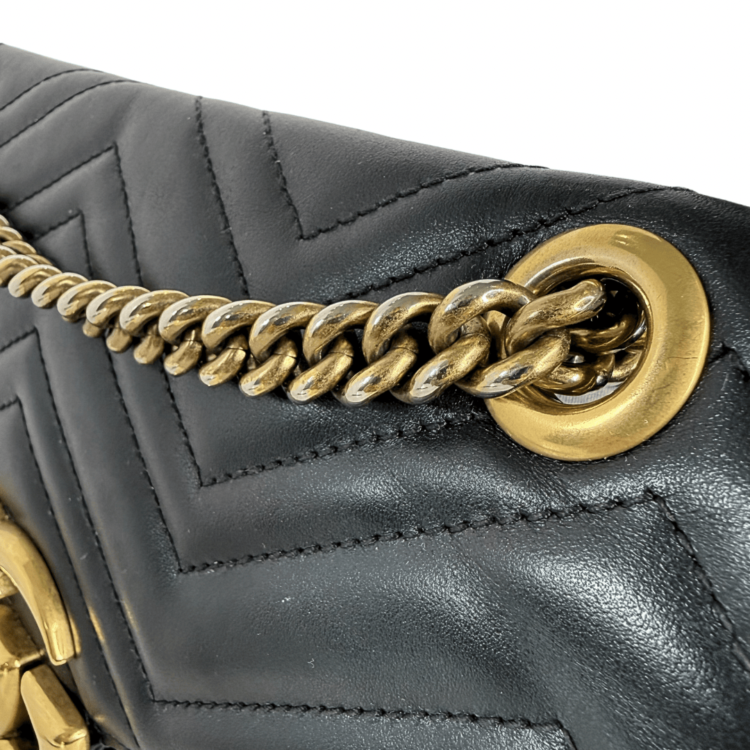Gucci Matelasse Marmont Medium Shoulder Bag