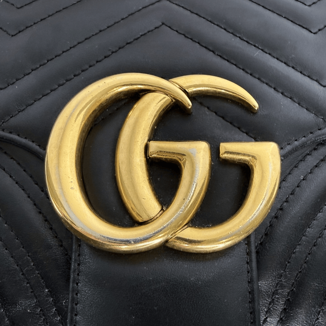 Gucci Matelasse Marmont Medium Shoulder Bag