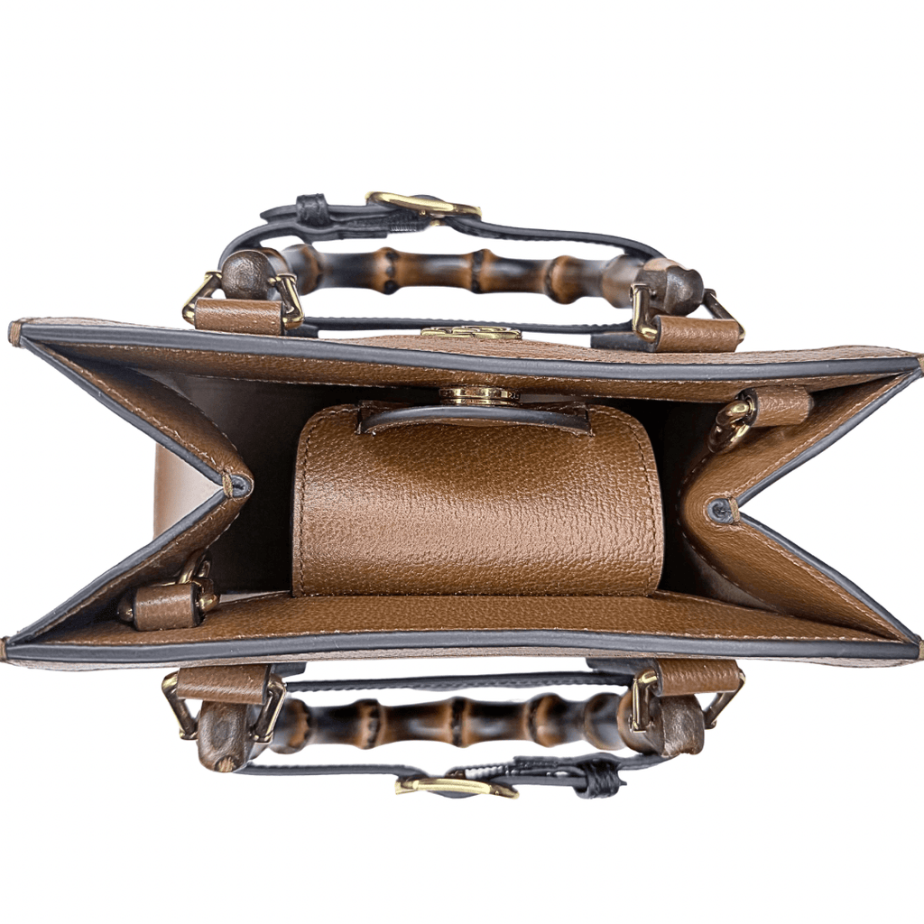 Gucci Brown Bamboo Mini Diana Bag w/ Tags