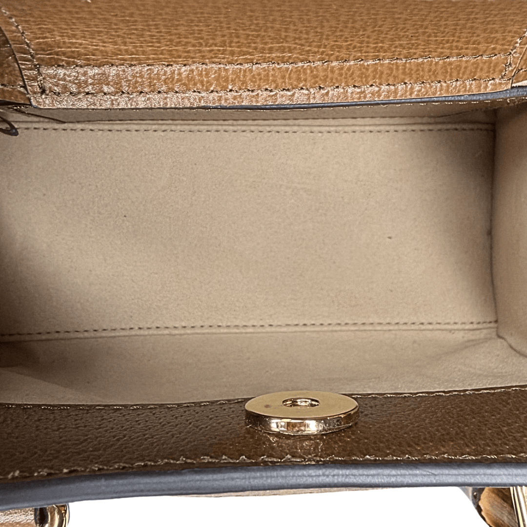 Gucci Brown Bamboo Mini Diana Bag w/ Tags