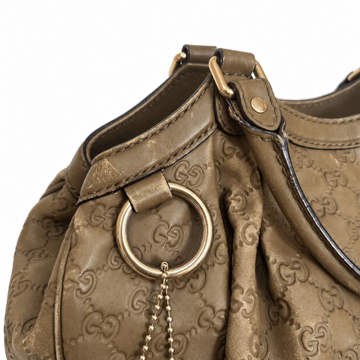 Gucci Sukey Guccissima Leather Bag