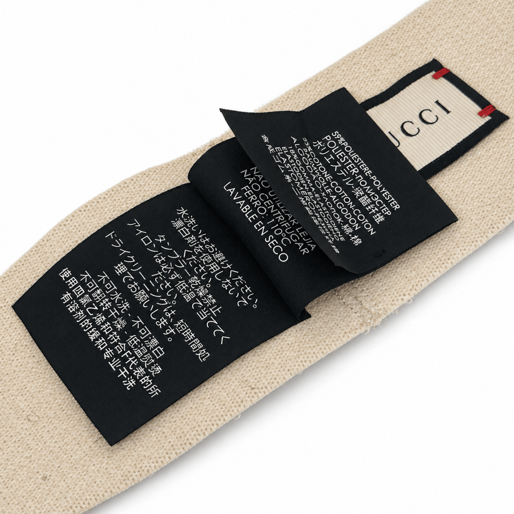 Gucci Printed Textured Headband