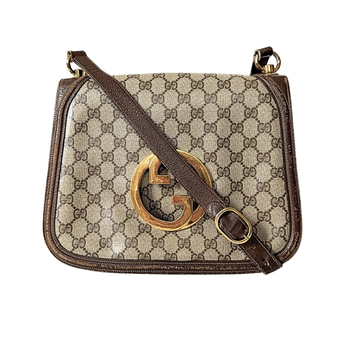 Gucci GG Canvas Blondie Shoulder Bag