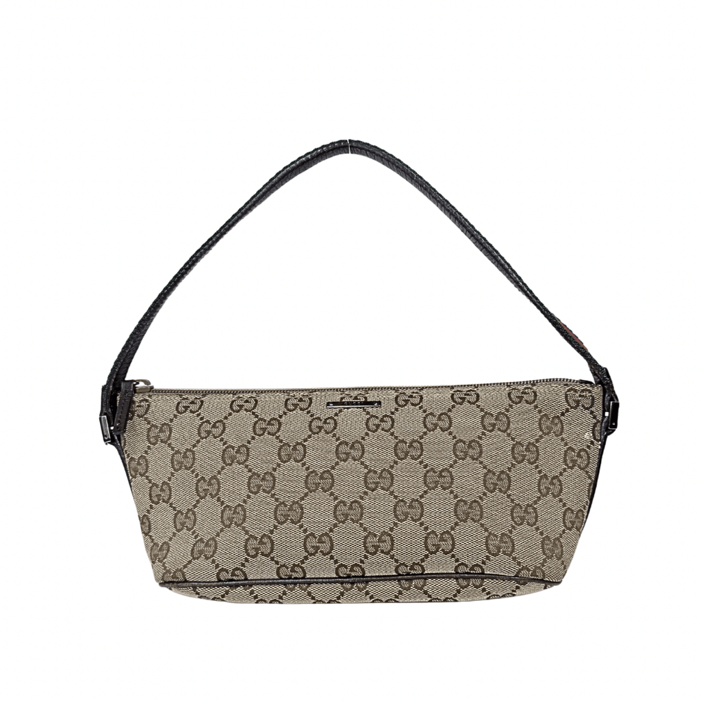 Gucci GG Monogram Canvas Boat Pochette