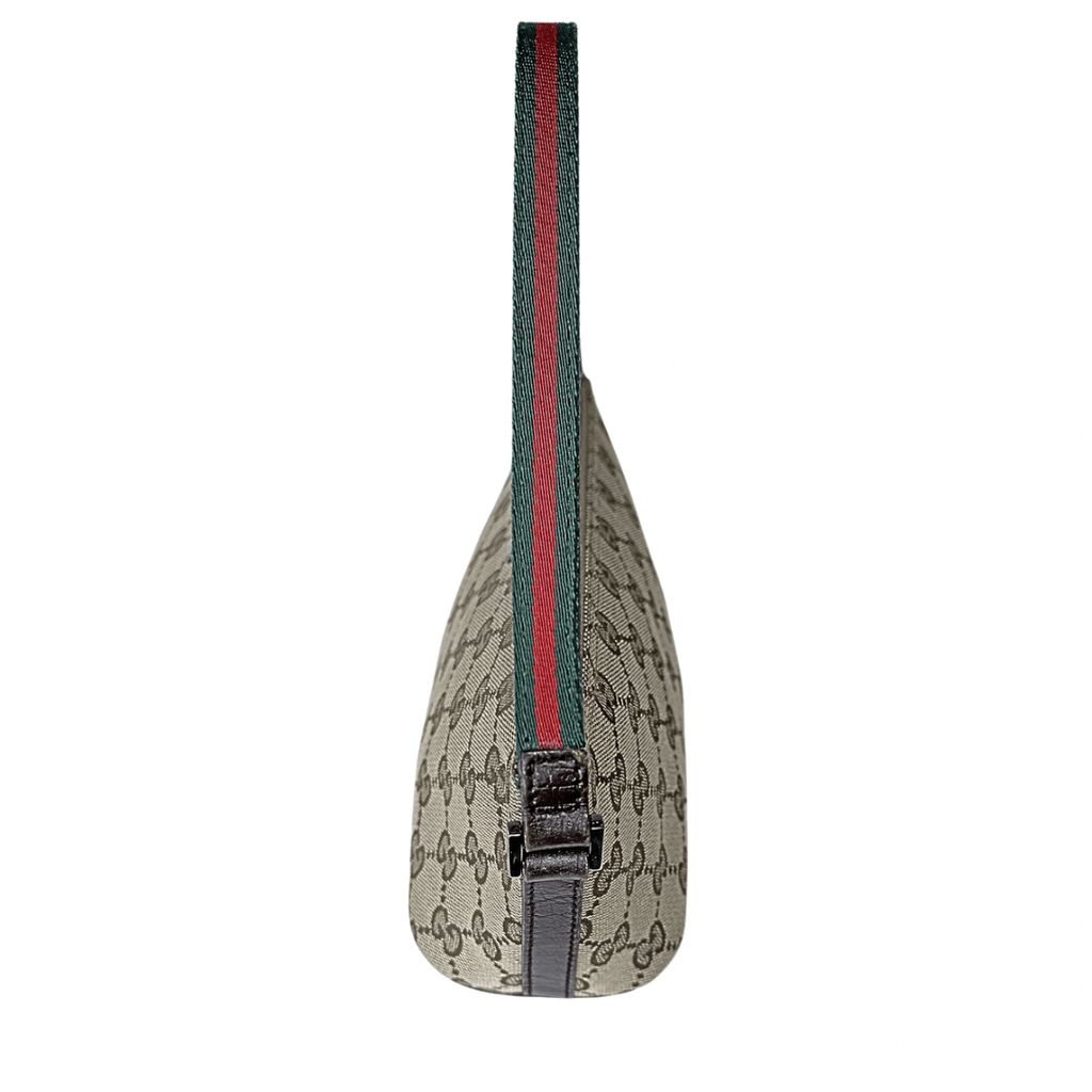 Gucci GG Monogram Canvas Boat Pochette