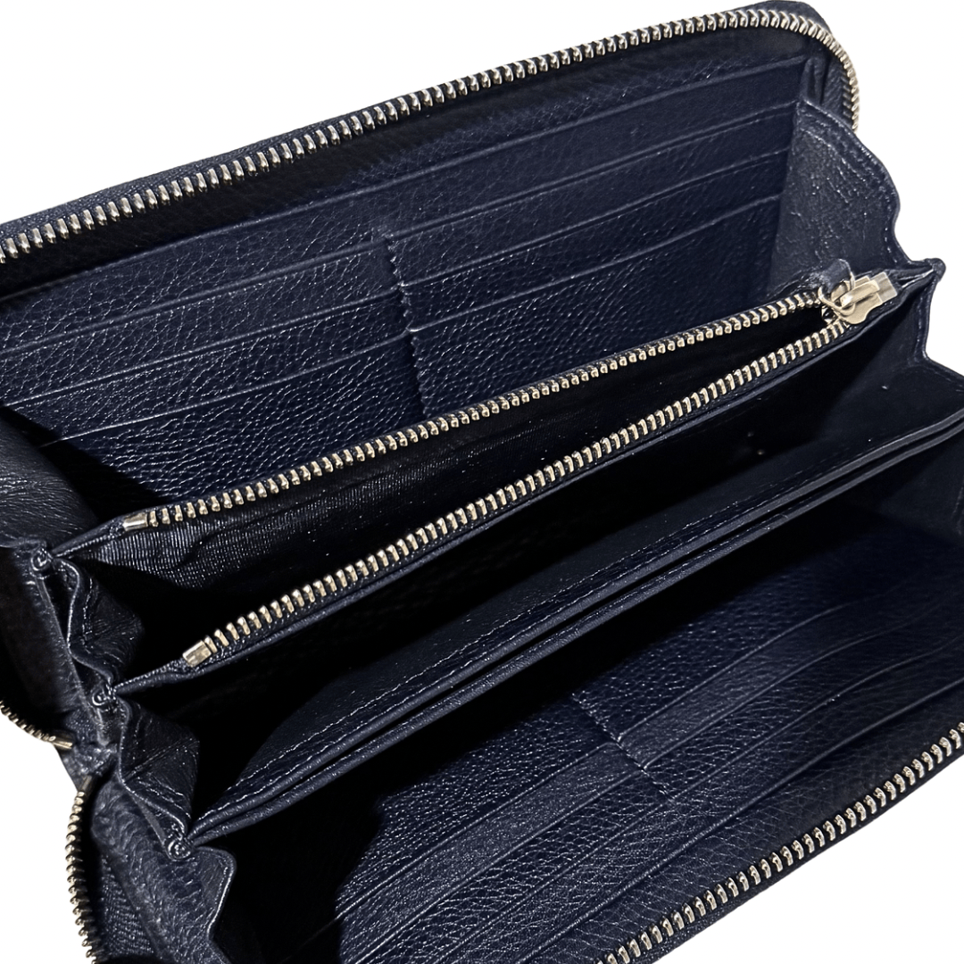 Gucci SoHo Interlocking G Zip Around Wallet