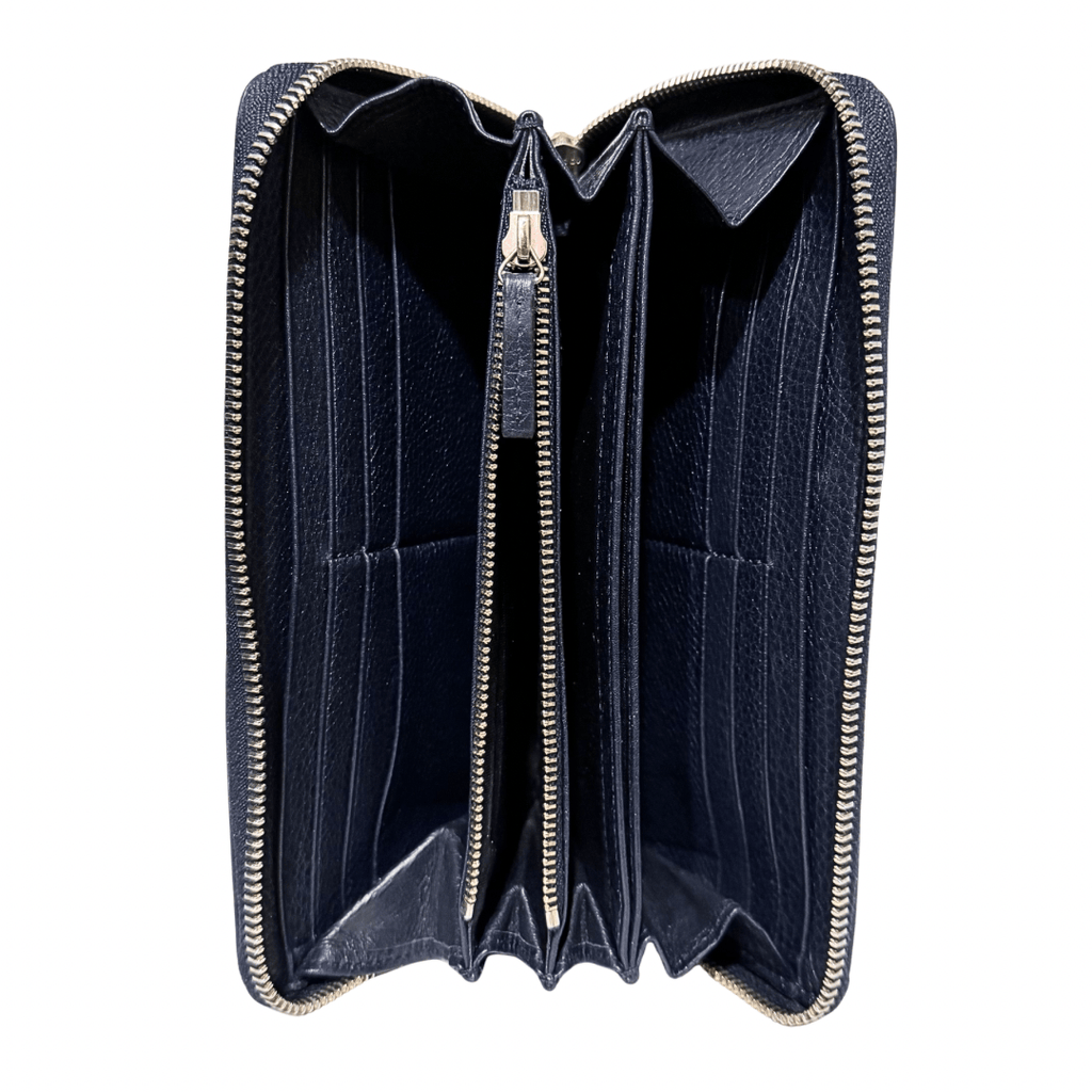 Gucci SoHo Interlocking G Zip Around Wallet