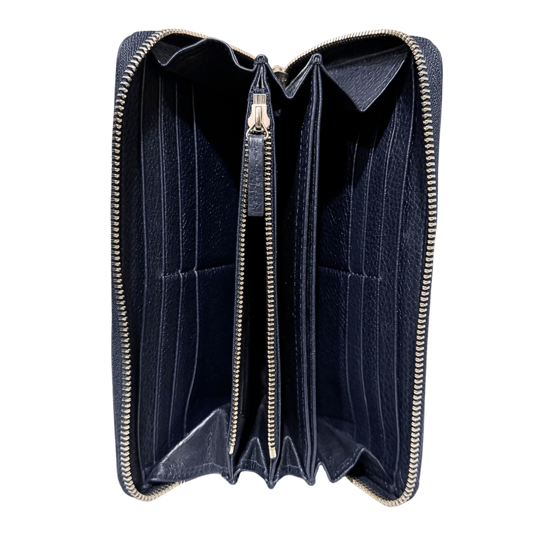 Gucci SoHo Interlocking G Zip Around Wallet