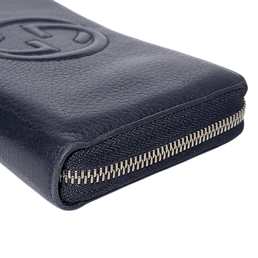 Gucci SoHo Interlocking G Zip Around Wallet
