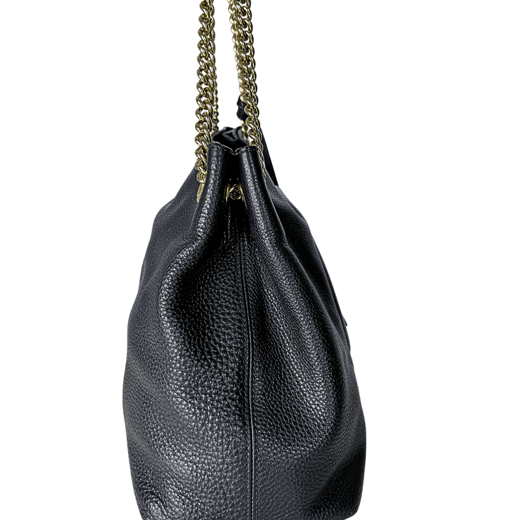 Gucci Leather Interlocking G SoHo Convertible Shoulder Bag