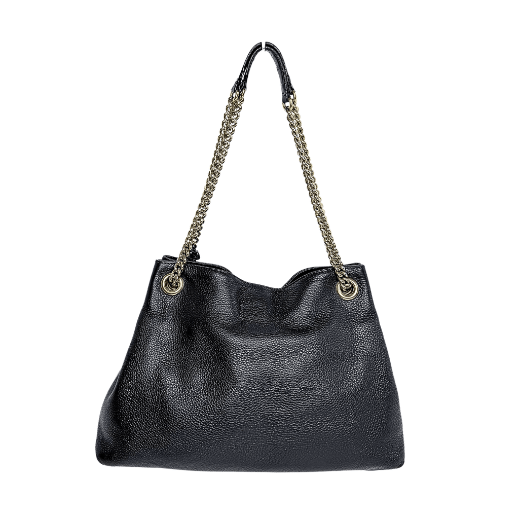 Gucci Leather Interlocking G SoHo Convertible Shoulder Bag