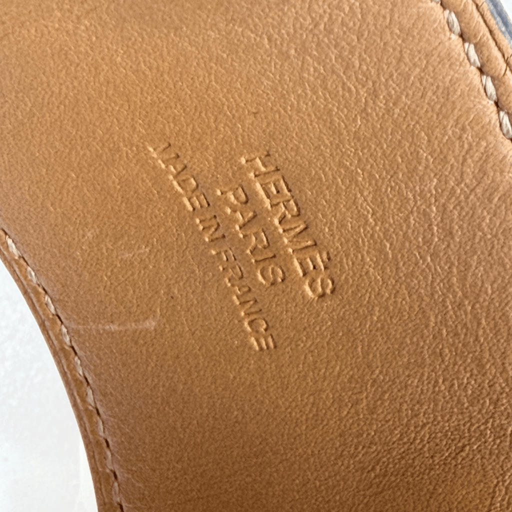 Hermes Collier De Chien Cuff Bracelet Palladium