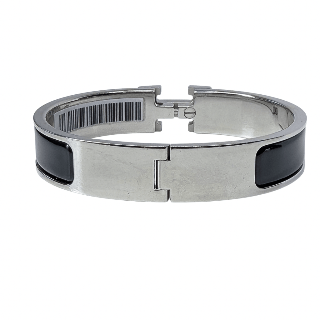 Hermes Narrow Clic H Enamel Bracelet