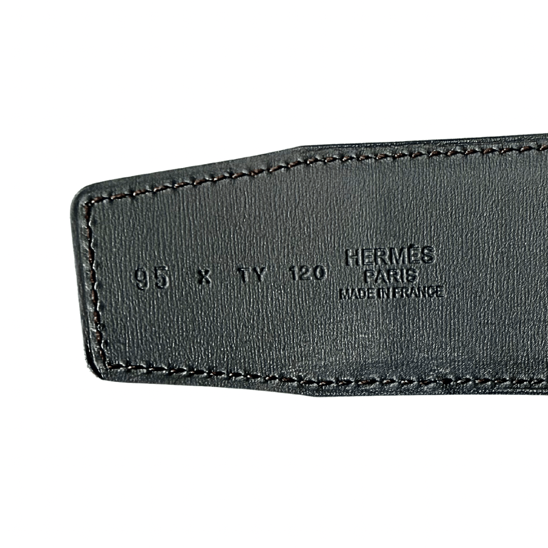 Hermes Reversible H Belt Kit 95cm