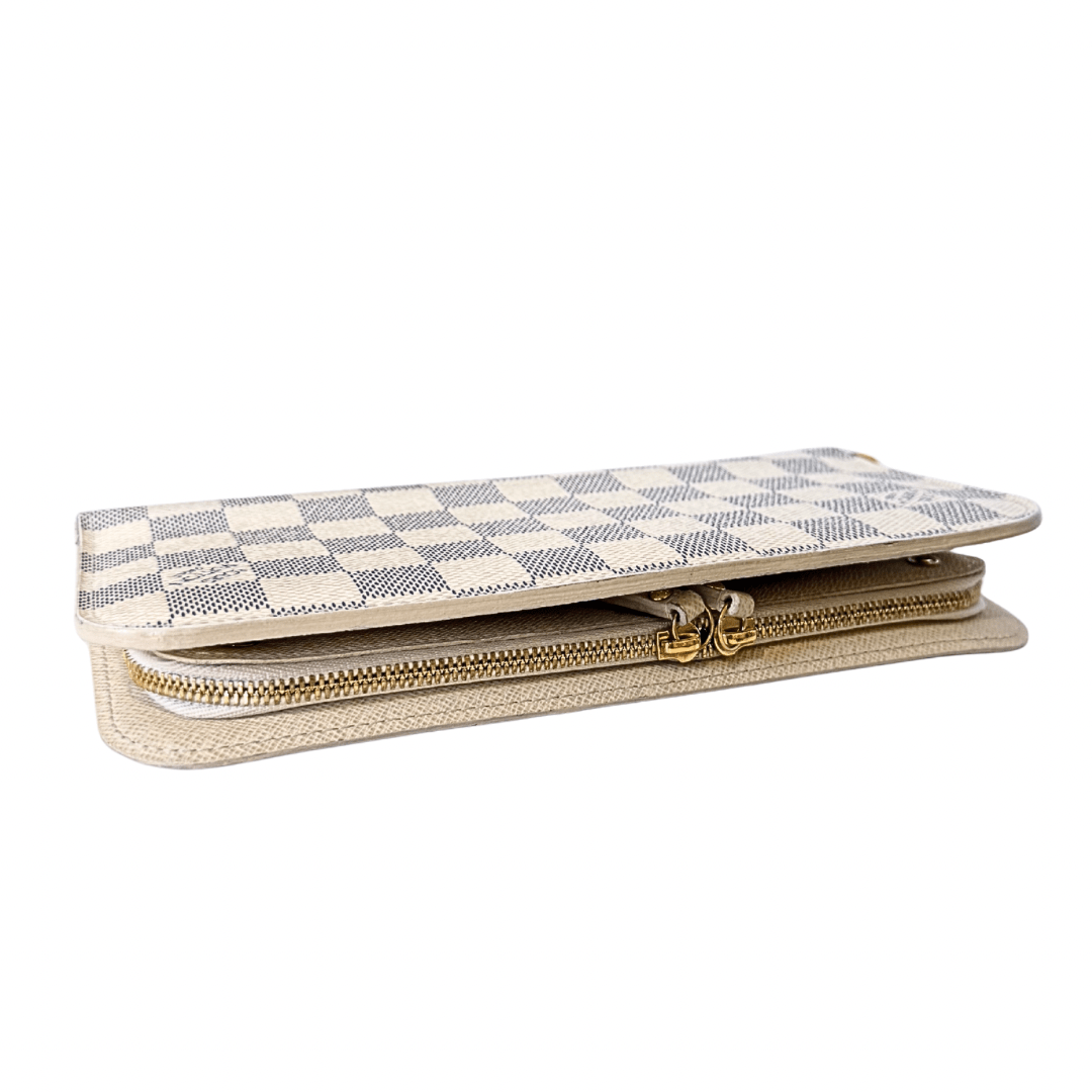 Louis Vuitton Damier Azur Insolite Zip Wallet