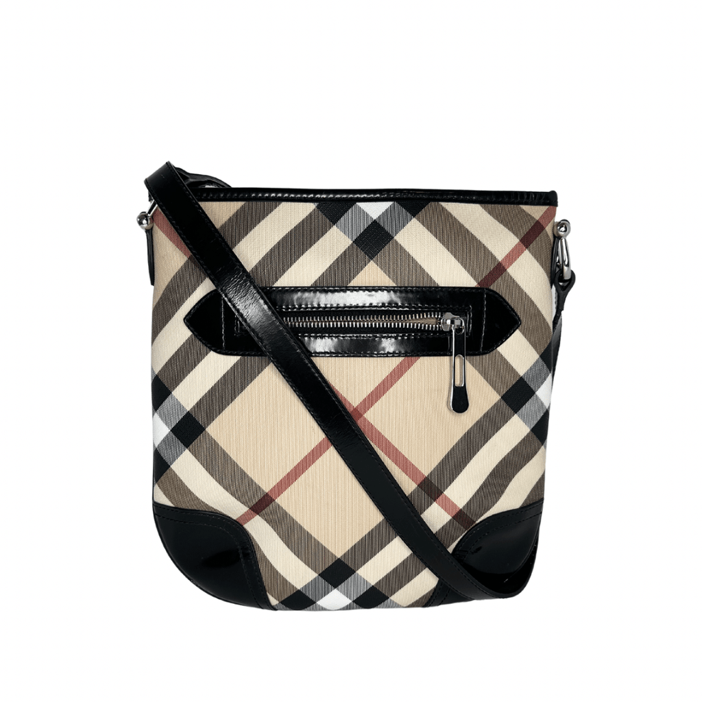 Burberry Super Nova Check Dryden Crossbody Bag