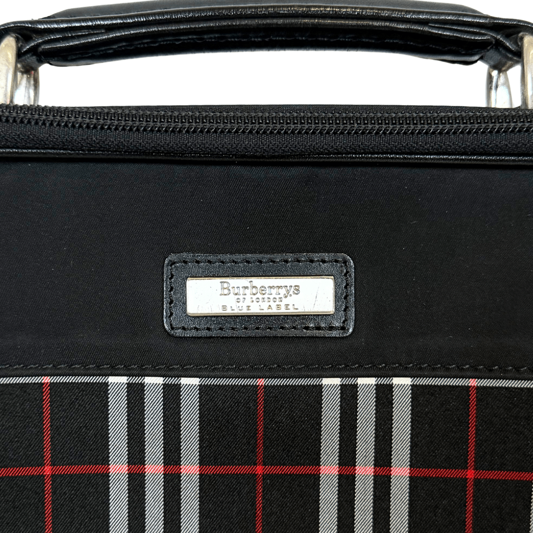Burberry House Check Laptop Bag w/ Strap
