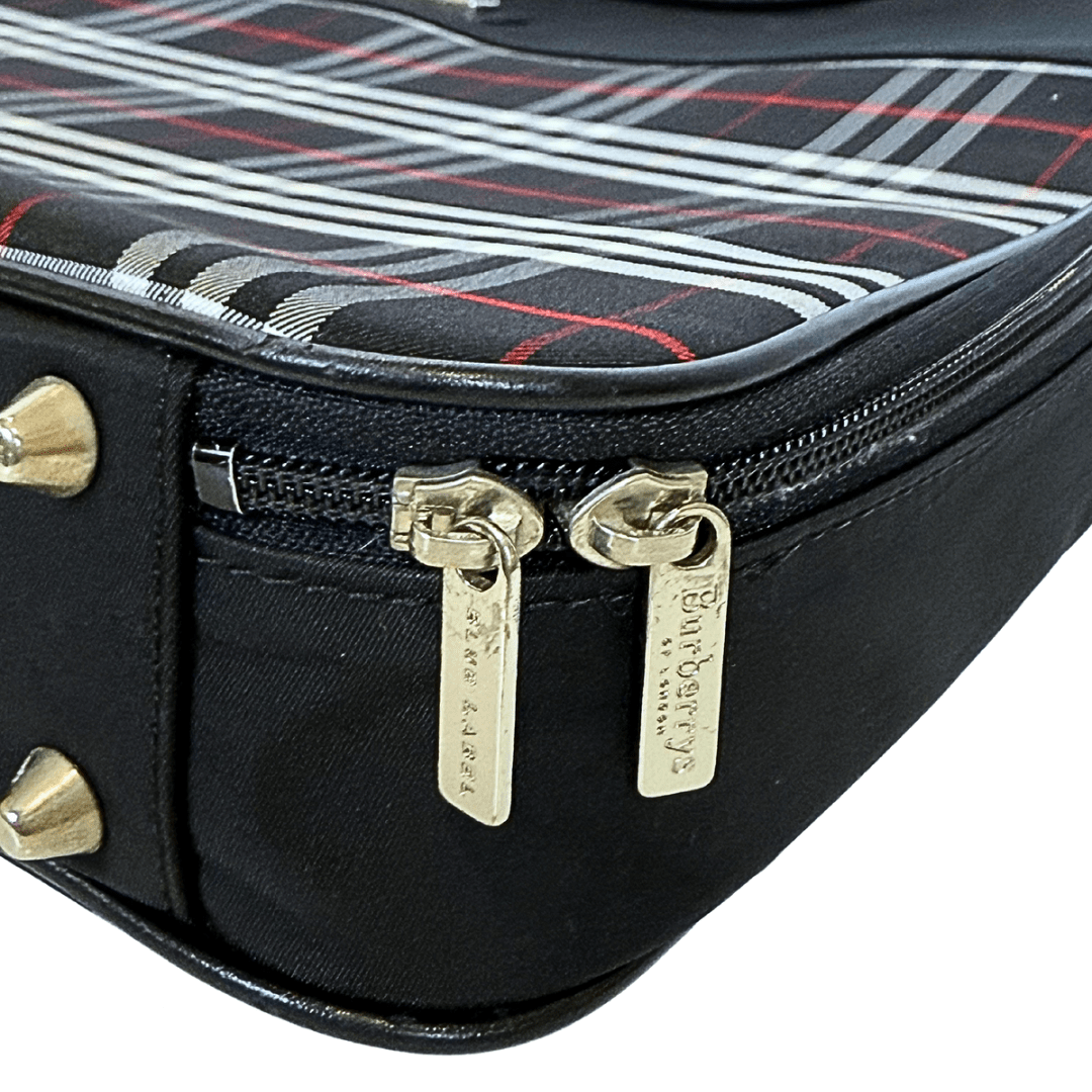 Burberry House Check Laptop Bag w/ Strap