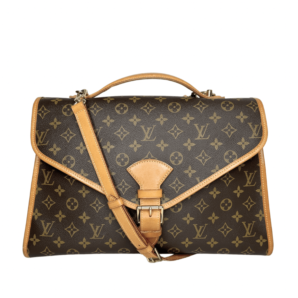 Louis Vuitton Monogram Bel Air Top Handle Bag w/ Strap