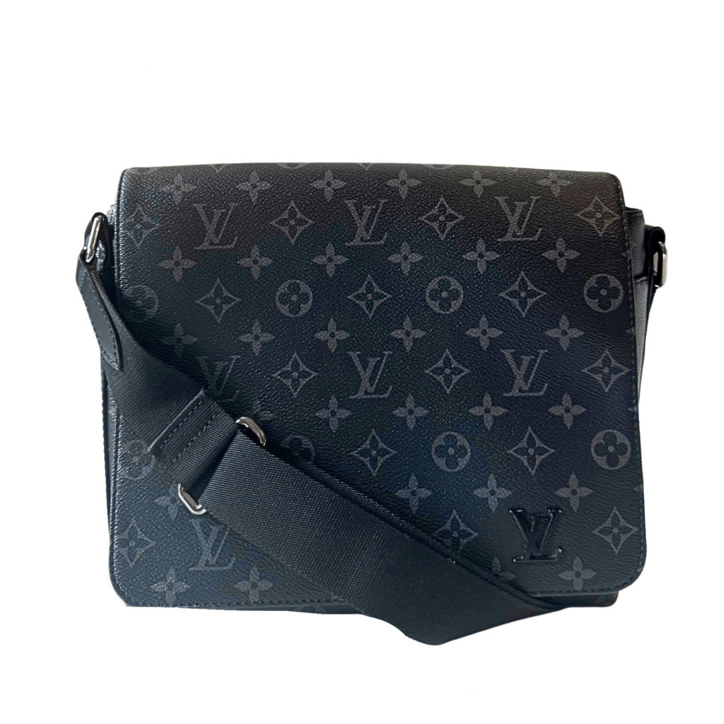 Louis Vuitton Monogram Eclipse District Messenger PM