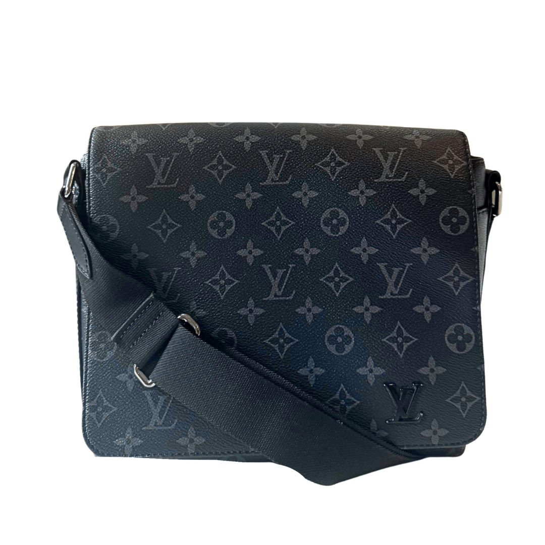 Louis Vuitton Monogram Eclipse District Messenger PM