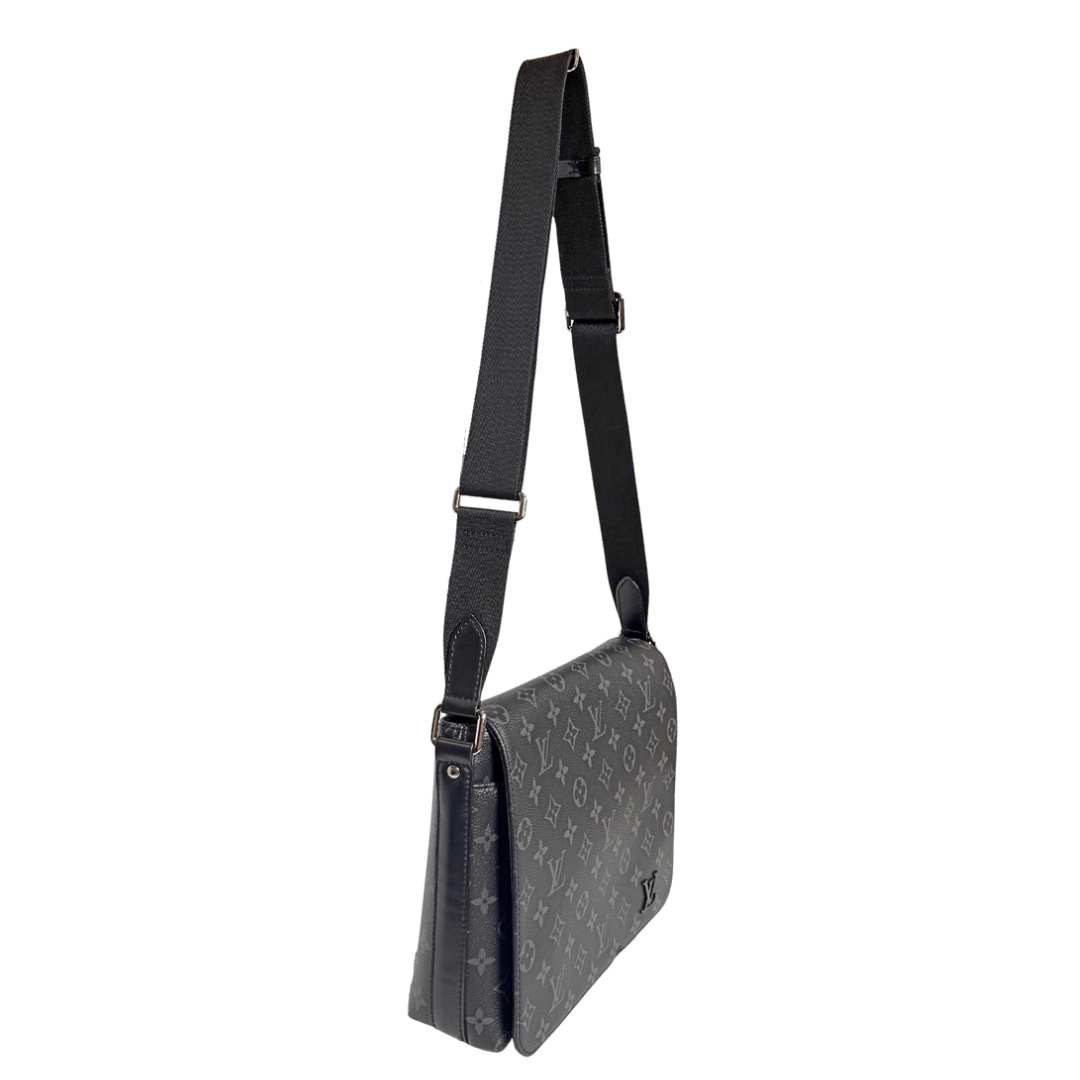 Louis Vuitton Monogram Eclipse District Messenger PM