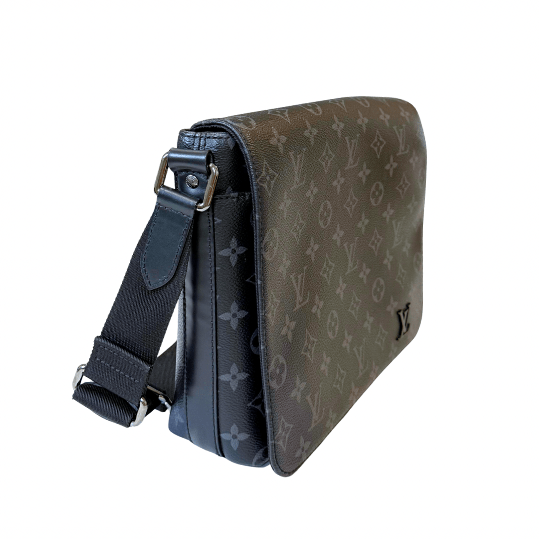 Louis Vuitton Monogram Eclipse District Messenger PM