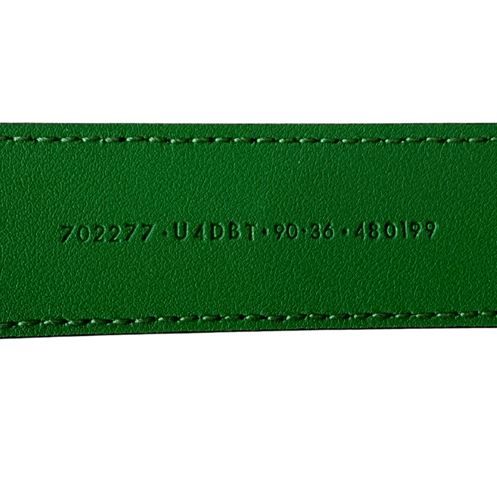 Gucci Nagato Adidas Green Belt 90/36