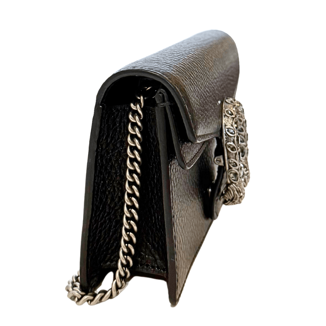 Gucci Leather Mini Dionysus Crossbody