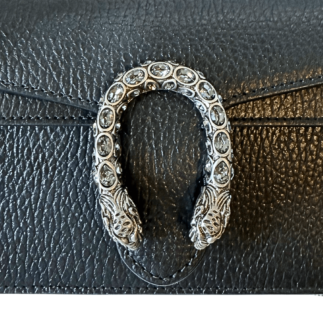 Gucci Leather Mini Dionysus Crossbody
