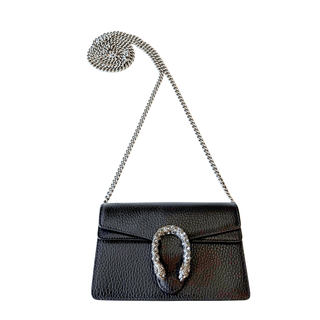 Gucci Leather Mini Dionysus Crossbody
