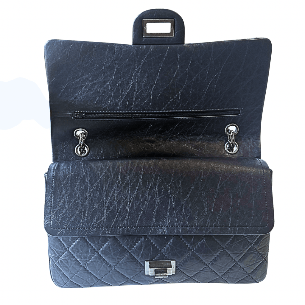 Chanel Jumbo Aged Calfskin Re-Issue Double Flap