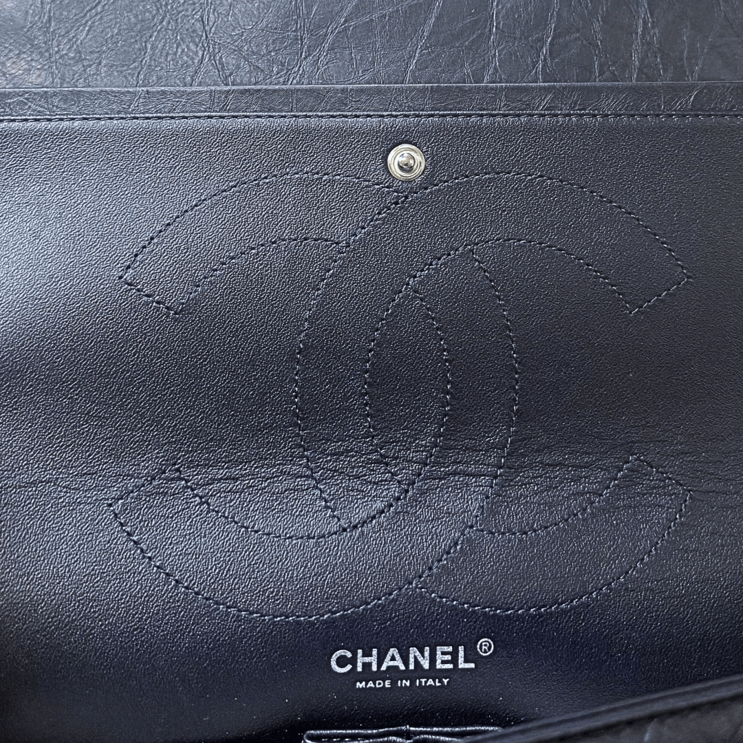 Chanel Jumbo Aged Calfskin Re-Issue Double Flap