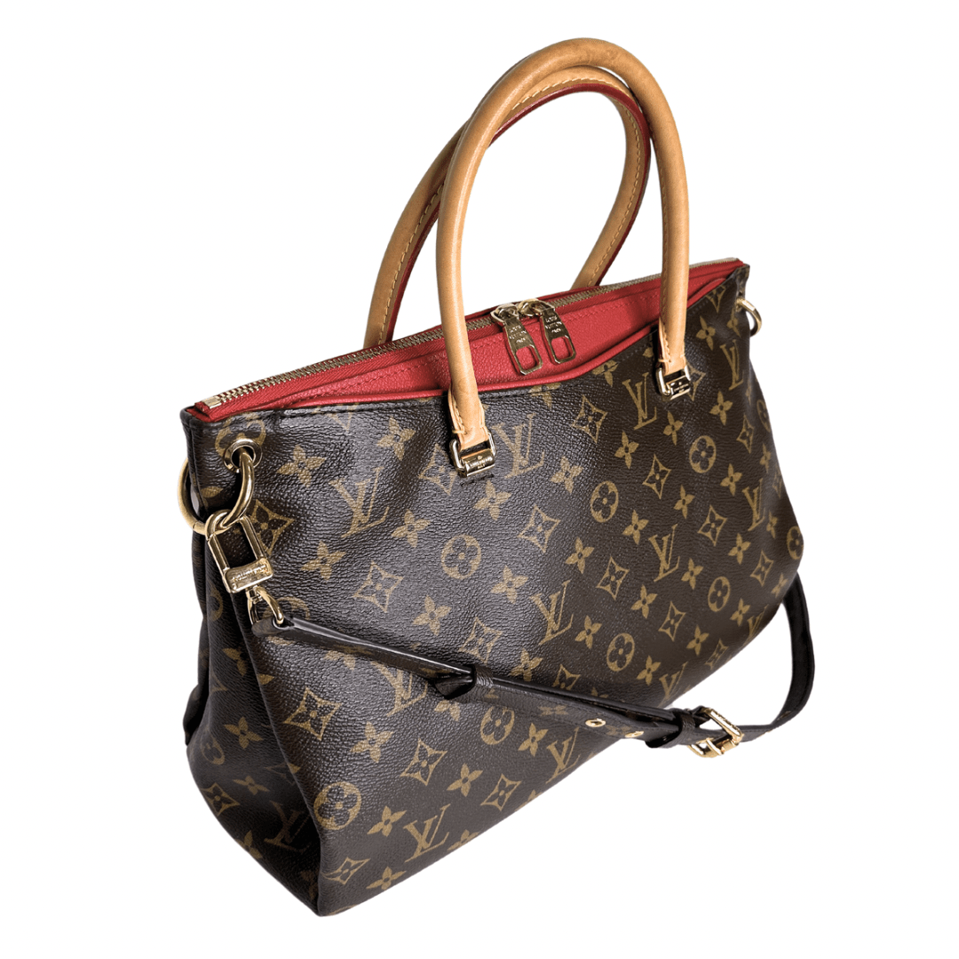 Louis Vuitton Monogram Pallas MM Cerise