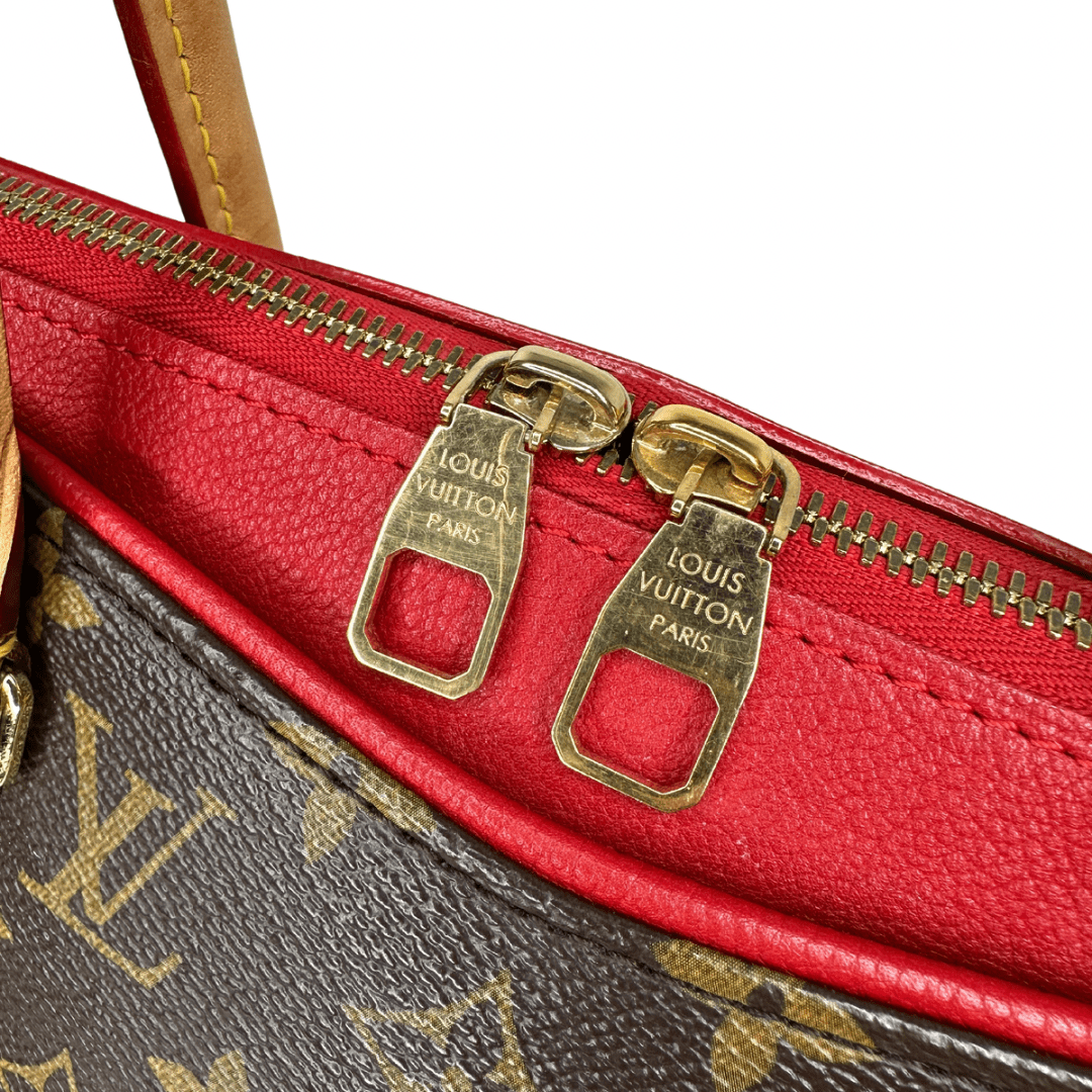 Louis Vuitton Monogram Pallas MM Cerise