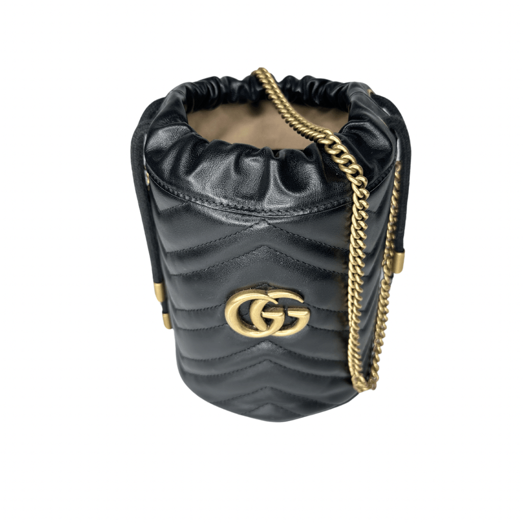 Gucci Double G Marmont Mini Bucket Bag