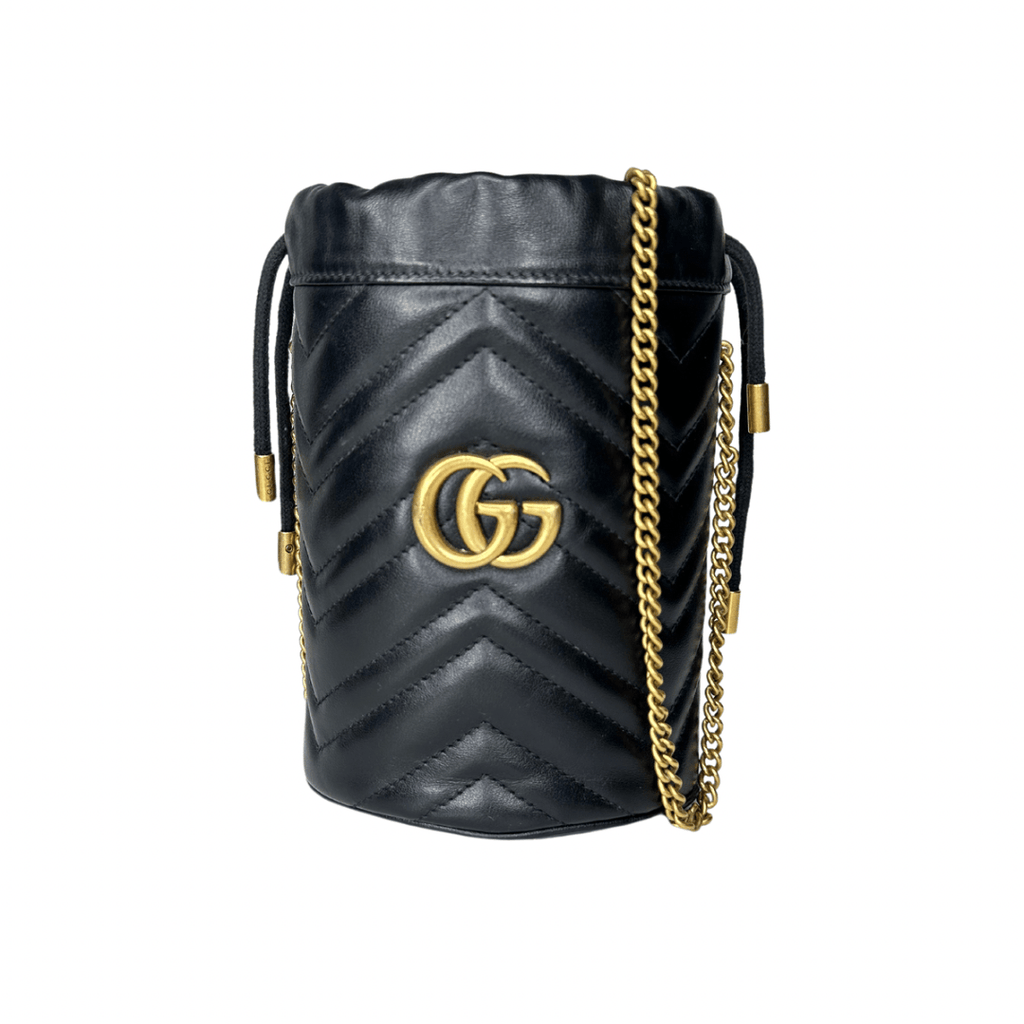 Gucci Double G Marmont Mini Bucket Bag