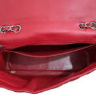 Chanel Red Caviar Quilted Double Flap