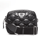 GUCCI GG Stitched Nylon Small Matelassè Crossbody Bag
