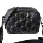 GUCCI GG Stitched Nylon Small Matelassè Crossbody Bag