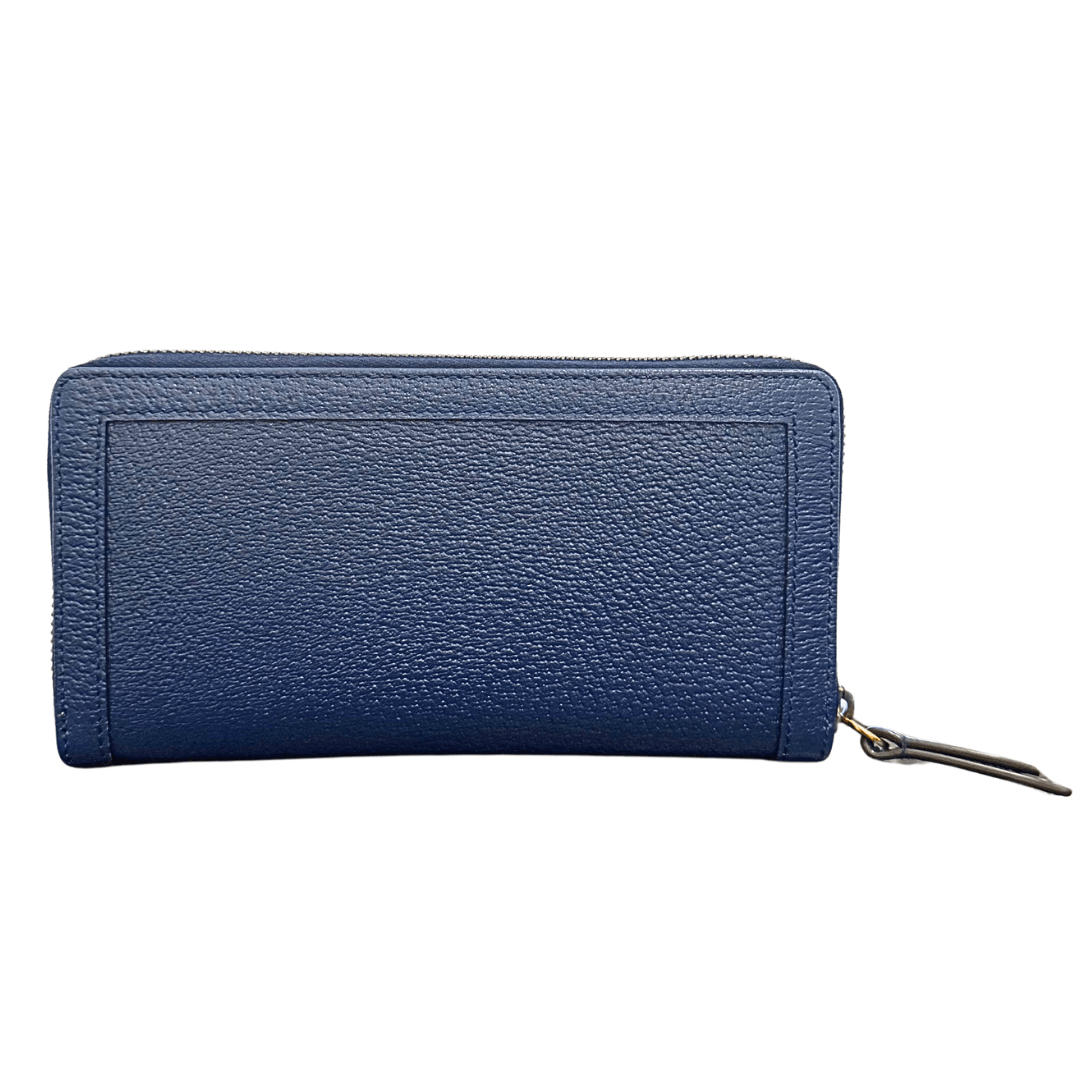 Gucci Double G Logo Bamboo Continental Wallet
