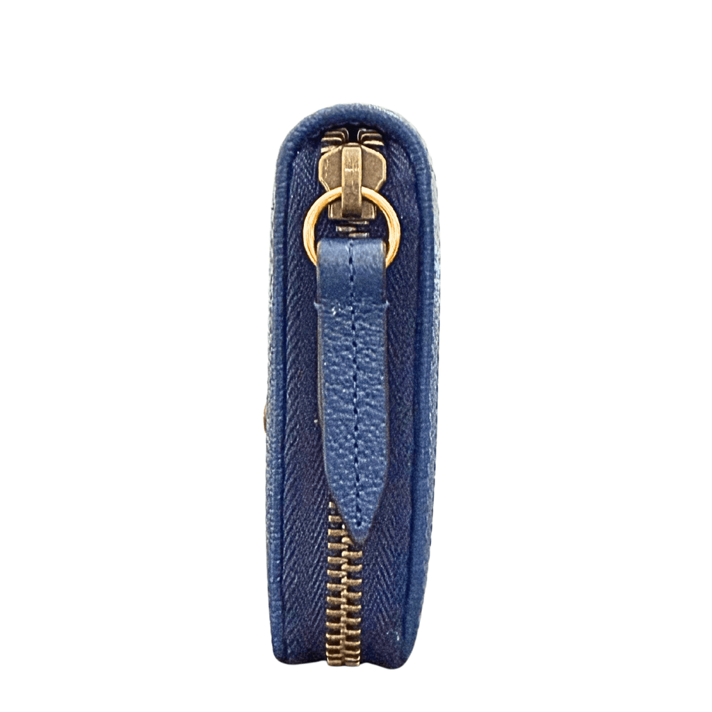 Gucci Double G Logo Bamboo Continental Wallet