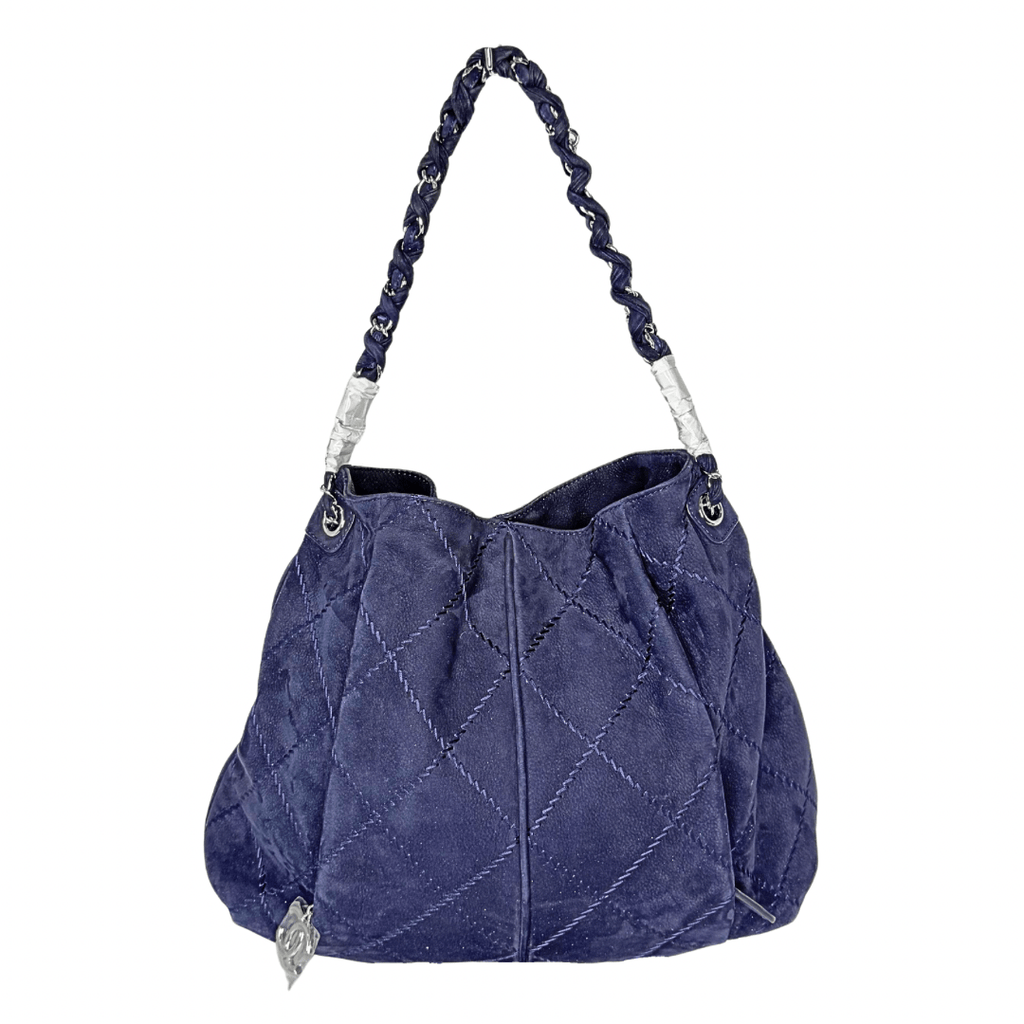 Chanel Quilted Leather Paris-Bombay Darjeeling Hobo Bag