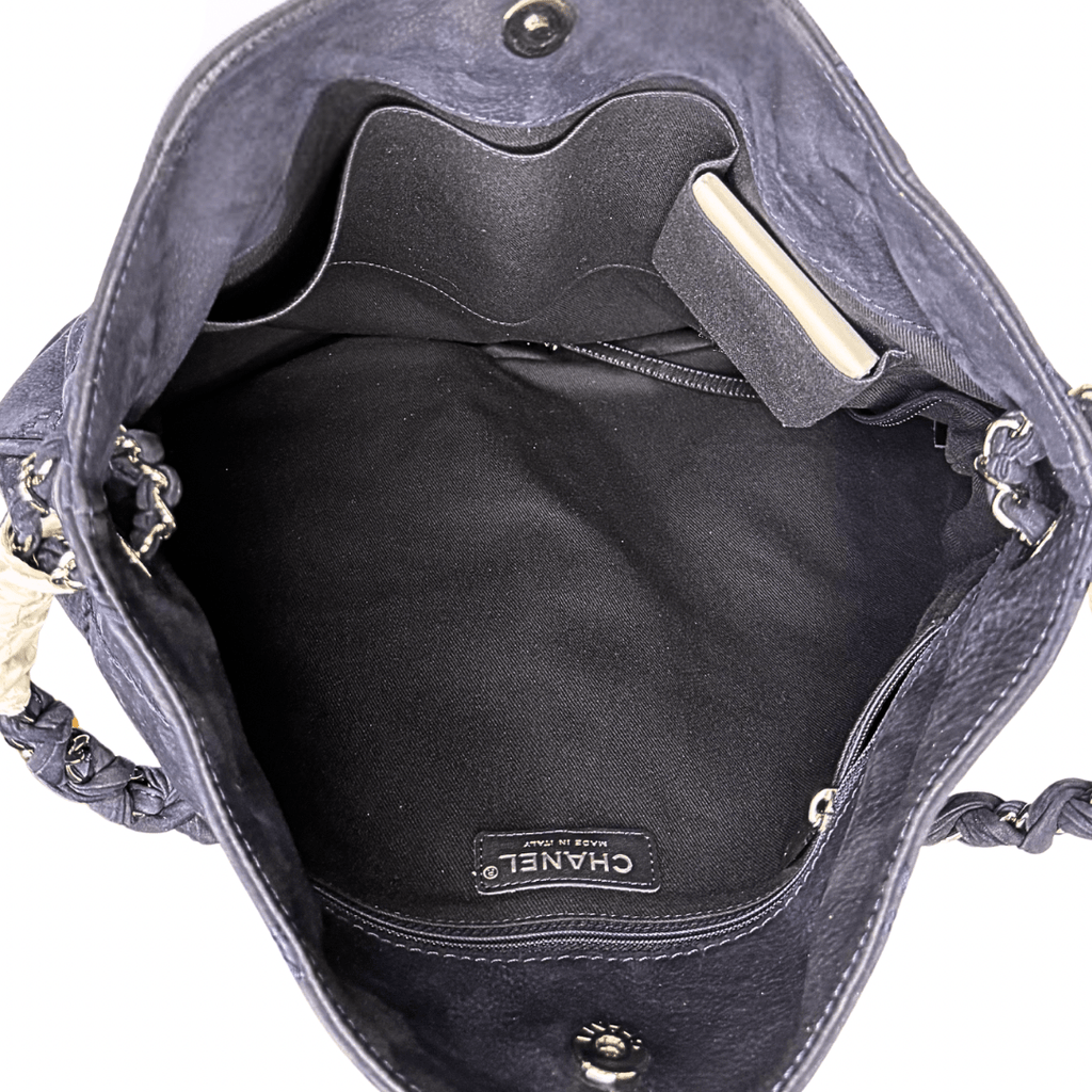 Chanel Quilted Leather Paris-Bombay Darjeeling Hobo Bag