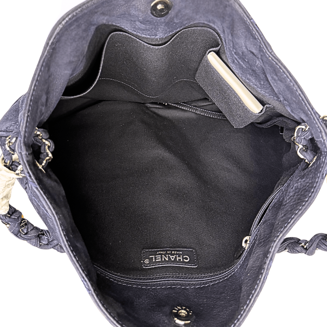 Chanel Quilted Leather Paris-Bombay Darjeeling Hobo Bag