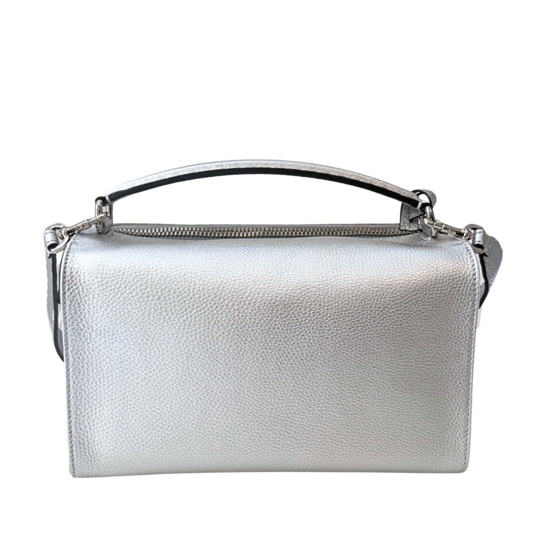 Fendi Selleria Leather Lei Boston Bag